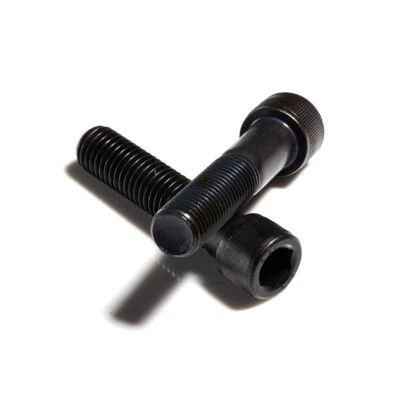 QUARKMRO M7 Allen Screw Hex Socket Bolt Cap Head Screws Black 12.9 Steel Length 10 - 60mm