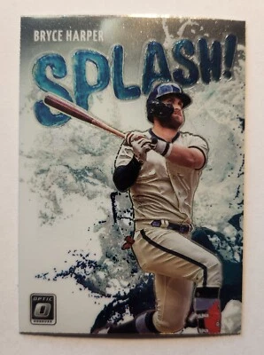 2022 Panini Donruss Optic - Splash! #SP-7 Bryce Harper - Image 1 of 2