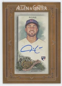Alfonso Rivas Framed Mini Auto 2022 Allen & Ginter #MA-ARI - Picture 1 of 2