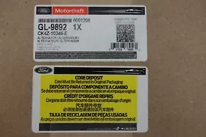 New Genuine OEM 2015-2024 Ford Transit150 250 350 350HD Alternator(CK4Z-10346-E) - Picture 1 of 5