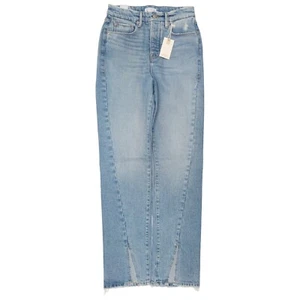 Good Boy Blue Twisted Slit Ankle Jeans GBLTS602T Waist 2/26 Inseam 32 Rise 12.5 - Picture 1 of 6