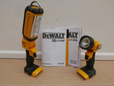 DeWALT DCL050 XR 18V LED TYPE 2 AREA WORKLIGHT + DCL040 TORCH - Image 1 of 2