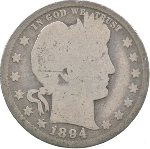Better 1894 US Barber 90% Silver Quarter Coin Collection Set Break *202 - Picture 1 of 3