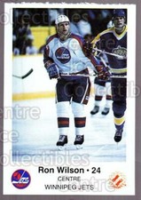 1985-86 Winnipeg Jets Police #22 Ron Wilson