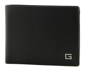 GUESS New Zurico Billfold With Coin Pocket billetera negra nueva - Imagen 1 de 4