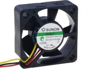 Ventilador Sunon 30x30x10mm MF30101V1-G99 DC 12V 11500 rpm 23dBA vaporizador 3 hilos - Imagen 1 de 1