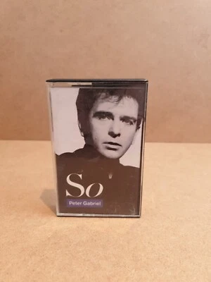 Peter Gabriel - So | Album Cassette Tape | 1986 Virgin Records  - Image 1 of 4