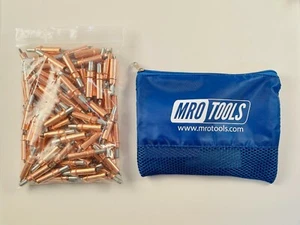 100 1/8 Zephyr Kwik-Lok Cleco Fasteners w/ Carry Bag (KZ2S100-1/8) - Picture 1 of 5