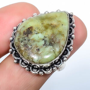 Turquoise Gemstone 925 Sterling Silver Jewelry Ring s.7 S2670