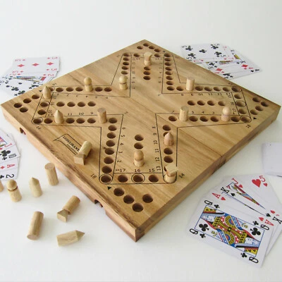 Jeu de TOC - TOCK en bois de 2 à 4 joueurs, CE jeux de société TAC TIK TAK TIC - Photo 1/4