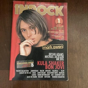 In Rock Magazine Vol.157 January 1997 Mark Owen Brian Adams Blur Cover - Imagen 1 de 3
