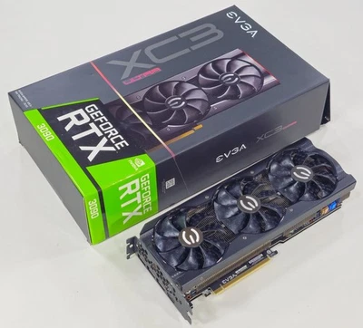 EVGA GeForce RTX 3090 XC3 ULTRA GAMING 24GB 24G 384-bit GDDR6X PCI-E 4.0 NVIDIA - image 1 of 4
