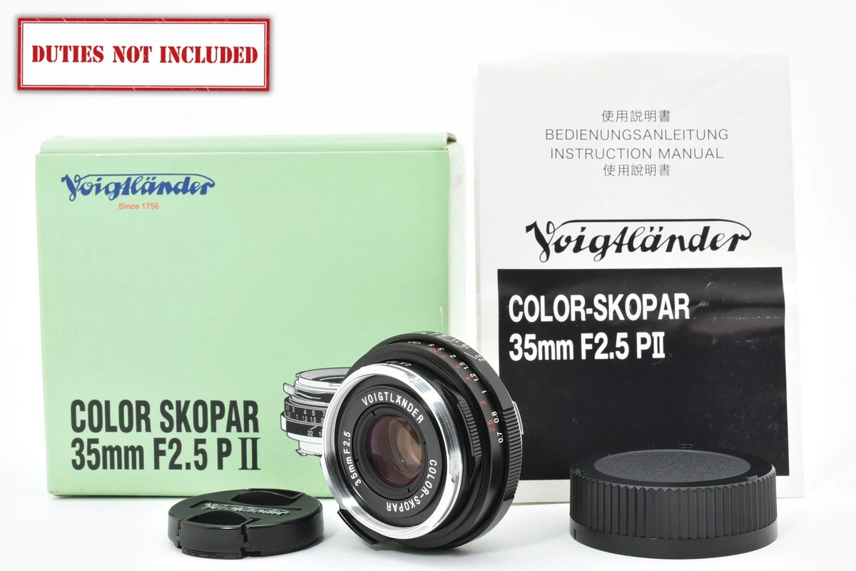 Voigtländer f/2.5 35mm Focal Camera Lenses for sale | eBay
