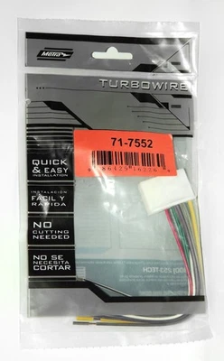 Chicote de fios Metra Turbowire OEM para Nissan Subaru 2007-2020 71-7552 - Imagem 1 de 3
