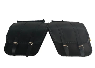 Alforjas inclinadas estándar serie trenzada Willie & Max artículo 58707-20 hechas en EE. UU. Foto 1 de 4