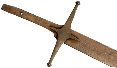 古董 罕见 9-14 C. 俄罗斯波兰土耳其鞑靼 "ORDYNKA" SHAMSHIR 剑。 — 第 1/4 张图片