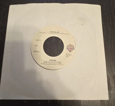 Van Halen Dreams 45 Single - Image 1 of 2