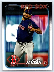 2024 Topps #267 Kenley Jansen - Boston Red Sox - Picture 1 of 2