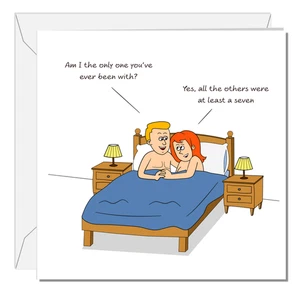 SWIZZOO Funny Birthday Card Him Her Friendship Dating Girl Female Male Friend - Picture 1 of 10