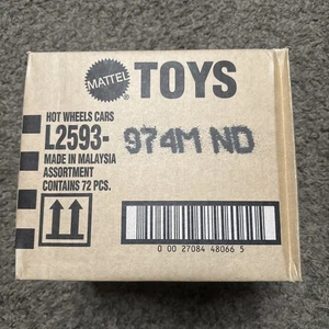 Hot Wheels Basic Assortment 2025 Case M 72 Count (L2593-974M) Not Double Boxed - Picture 1 of 2