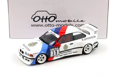 BMW E36 M3 Khyzyl Saleem Kamiwaza DTM 1995 blanco alpino Otto 2024 1:18 OT1176 Foto 1 de 4