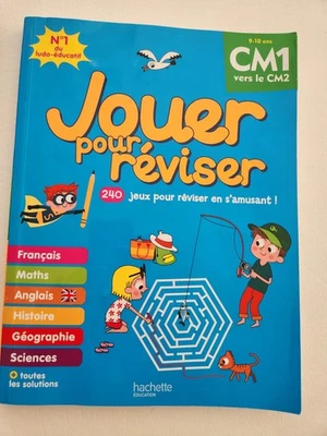 Jouer pour réviser - Du CM1 au CM2 French School Summer Workbook Ages 9-10 - Image 1 of 4
