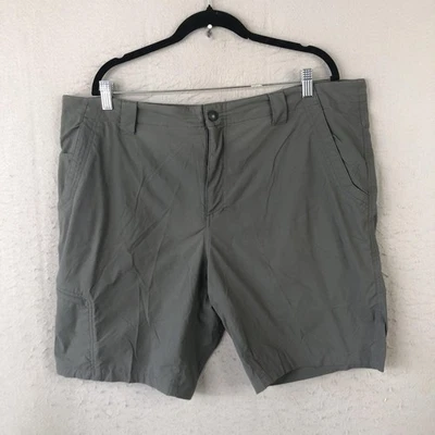 Royal Robbins Shorts Mens Extra Large Gray Nylon Spandex Stretch Hiking Outdoor - Image 1 of 4