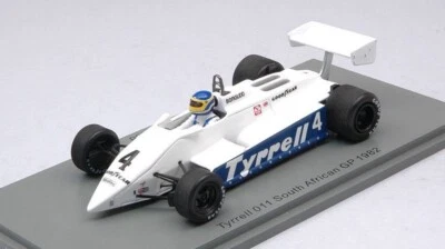 Tyrrell 011 #4 S.Borgudd "South African GP" 1982 (Spark 1:43 / S7282) - Bild 1 von 3