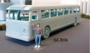Kit impresión 3D escala 1/87 CC&F TD-51 Transit Bus Canadian Car & Foundry (HB002) - Imagen 1 de 7
