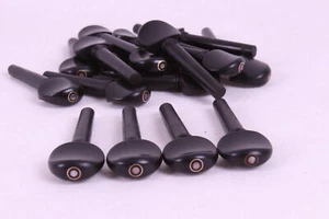 8pcs Violin peg Ebony wood Violin pegs 3/4 Full Size Violin Accessories - Picture 1 of 1