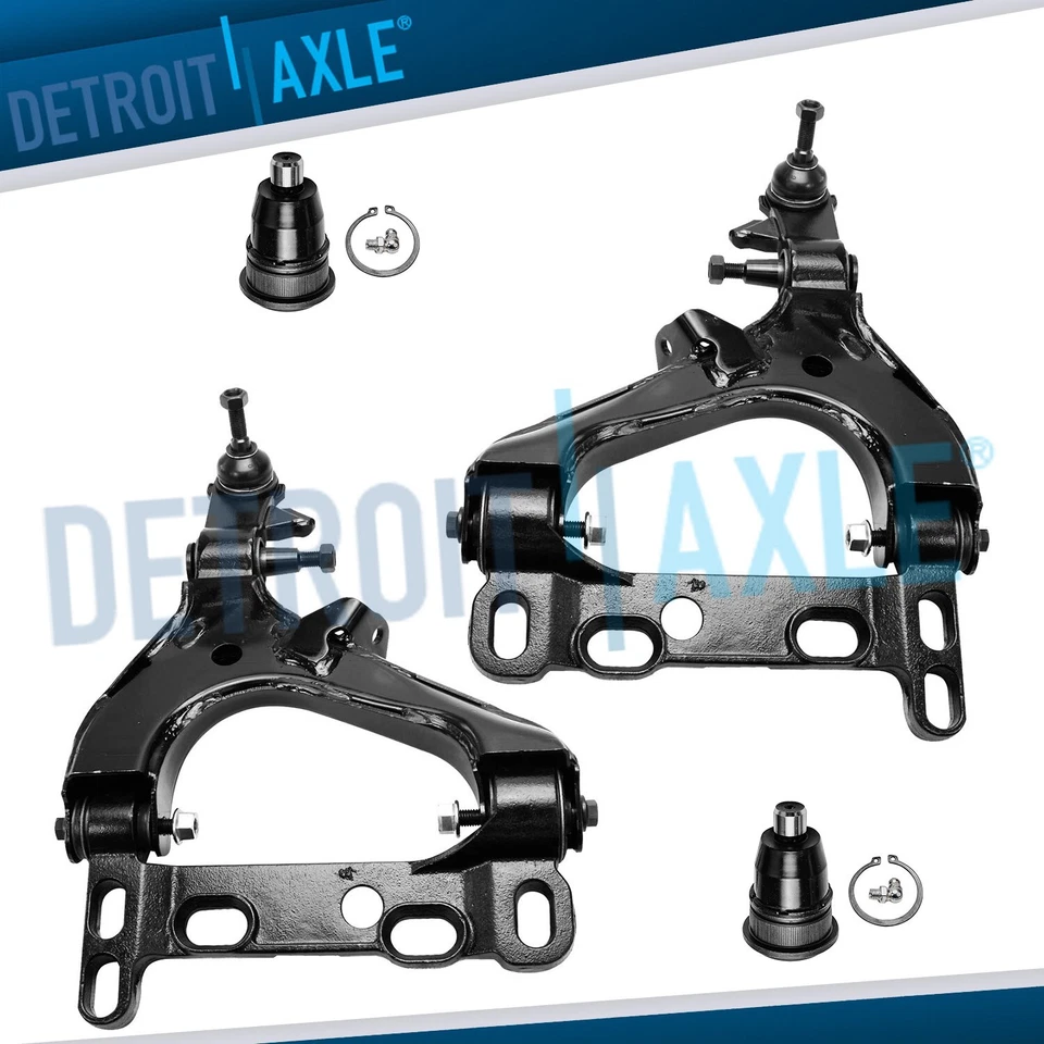 4pc Front Lower Control Arm Ball Joint for 2004-2007 Chevy Trailblazer GMC Envoy - Image 1 of 4