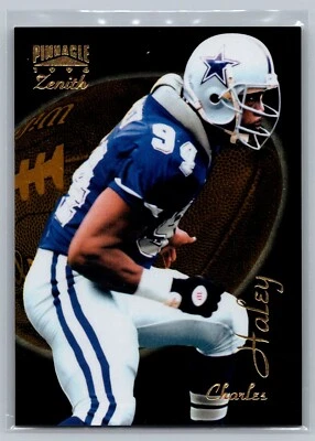 1996 PINNACLE ZENITH CARD # Z-75 Charles Haley - Dallas Cowboys - Image 1 of 2