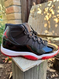 Nike Air Jordan 11 Retro BRED 2019 Mens Size 10.5 378037-061 🔥🔥 USED  1 HOUR - Picture 1 of 16
