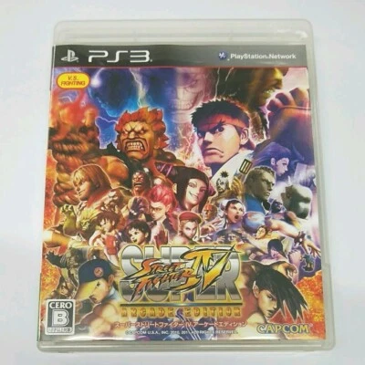 UsedGame PS3 Capcom SUPER STREET FIGHTER IV ARCADE EDITION for PS3 Japan - Image 1 of 3