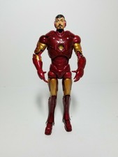 2008 Marvel Iron Man Prototype Snap On Armor Action Figure, Rare Unmasked