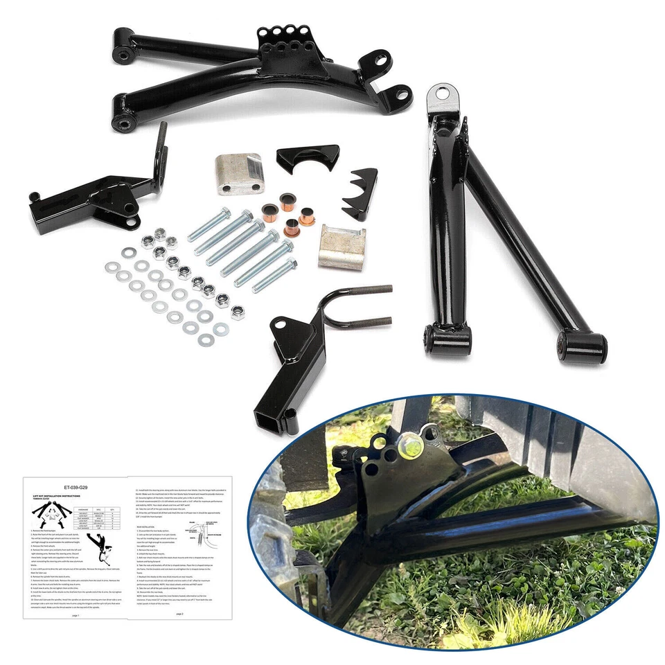 NUEVO Kit de elevación de brazo en A de 6"" para carro de golf Yamaha G2 G9 G2A G2E G9A G9E 1985-1995 Foto 1 de 4