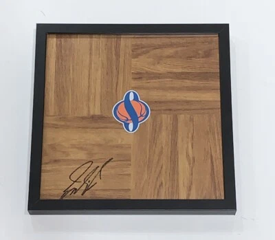 GERRY MCNAMARA SIGNED FRAMED 12X12 FLOORBOARD SYRACUSE ORANGE 1 PROOF - Image 1 of 2