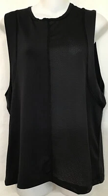 Top deportivo Alala negro sin mangas malla axila baja en un lado nuevo con etiquetas talla S Foto 1 de 4