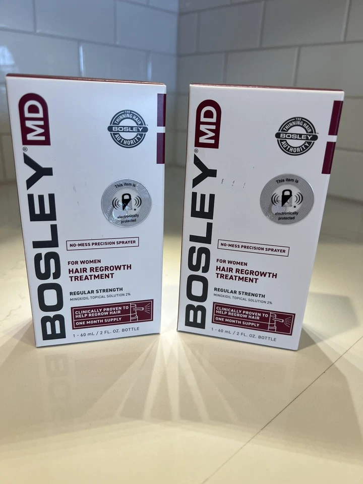 Bosley MD For Women Hair Regrowth Treatment 2oz 30 DAY TREATMENT