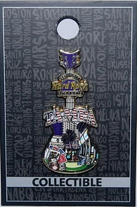 Hard Rock Hotel & Casino TAMPA Year 2022 City Tee Guitar V20 Pin - Picture 1 of 1