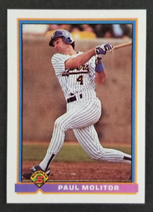 Paul Molitor 1991 Bowman Baseball Card #32 (NM)