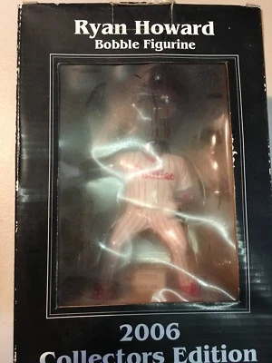 2006 RETRO RYAN HOWARD #6 PHILADELPHIA PHILLIES TEAM BOBBLEHEAD FIGURINE SGA - Image 1 of 4