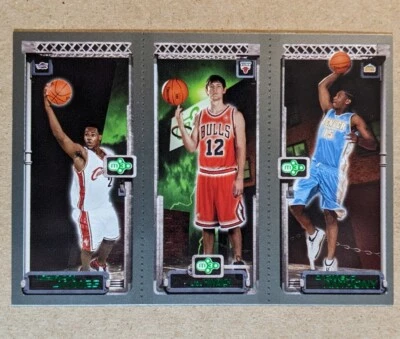2003 Topps Rookie Matrix Lebron James Kirk Hinrich Carmelo Anthony RC Foto 1 de 2