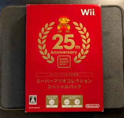 Super Mario Bros 25 Anniversary [Japan] [New] (Nintendo WII, 2010) CIB | Tested - Image 1 of 4