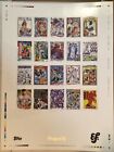 Topps Project 70 - Efdot - Gold Stamped Poster Oversized Print 18x24 Limited ED