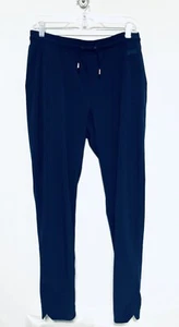 Hello Hansen L athletic pants blue Logo straight Leg light Weight pockets soft - Picture 1 of 12