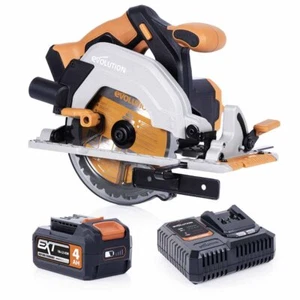 Evolution Cordless R165CCS-Li Circular Saw 18v Li-Ion EXT Inc Blade - Picture 1 of 21