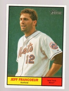 2010 Topps Heritage Jeff Francoeur New York Mets