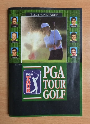 PGA TOUR GOLF - Sega Instruction Manual - Image 1 of 2