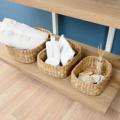 Aufbewahrungs-Korb Omino aus Wasserhyazinthe natur versch. Größen wohnfreuden - Bild 1 von 4